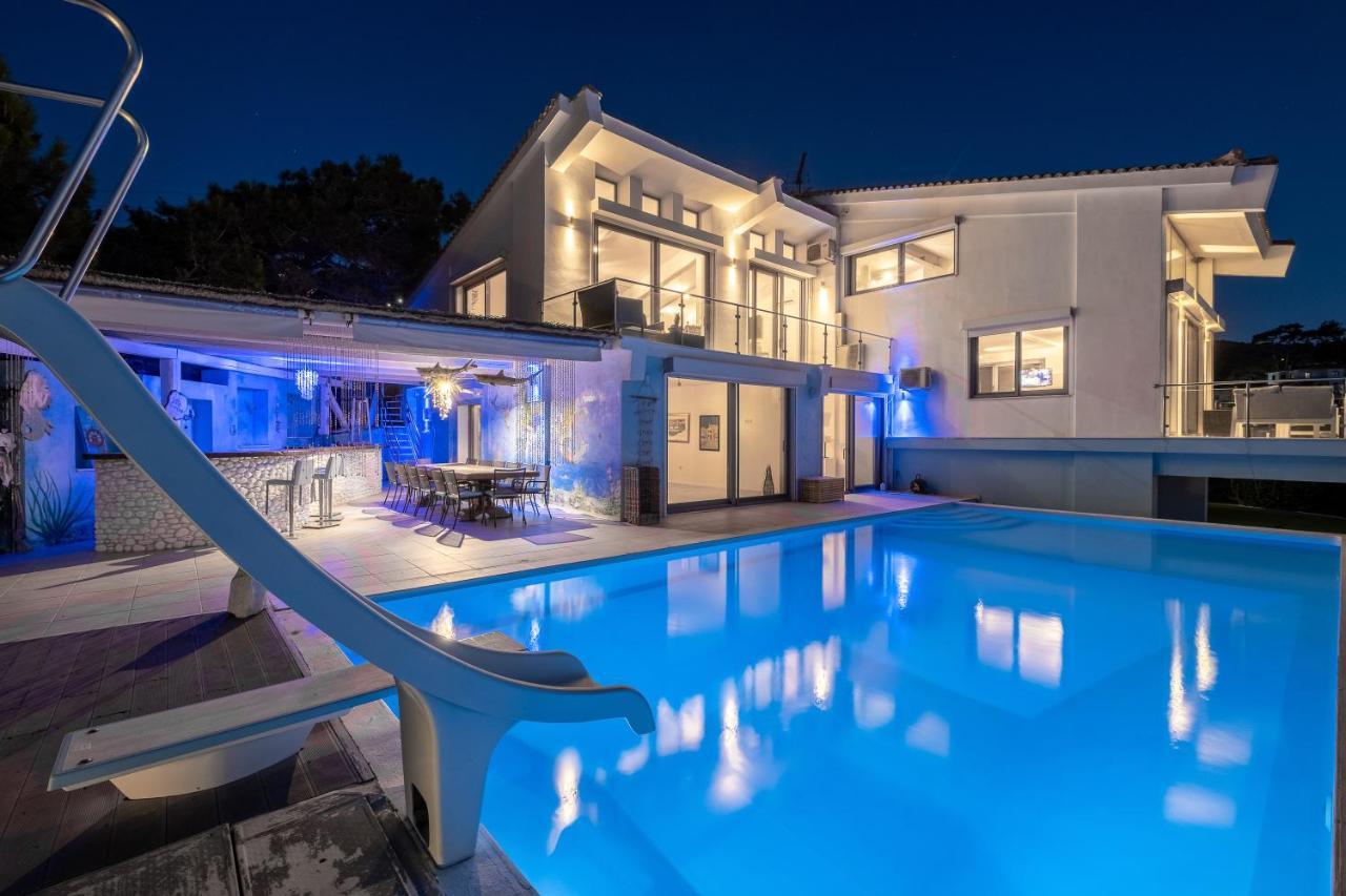 Icarus Luxury Beachfront Villa Gialiskari  Dış mekan fotoğraf