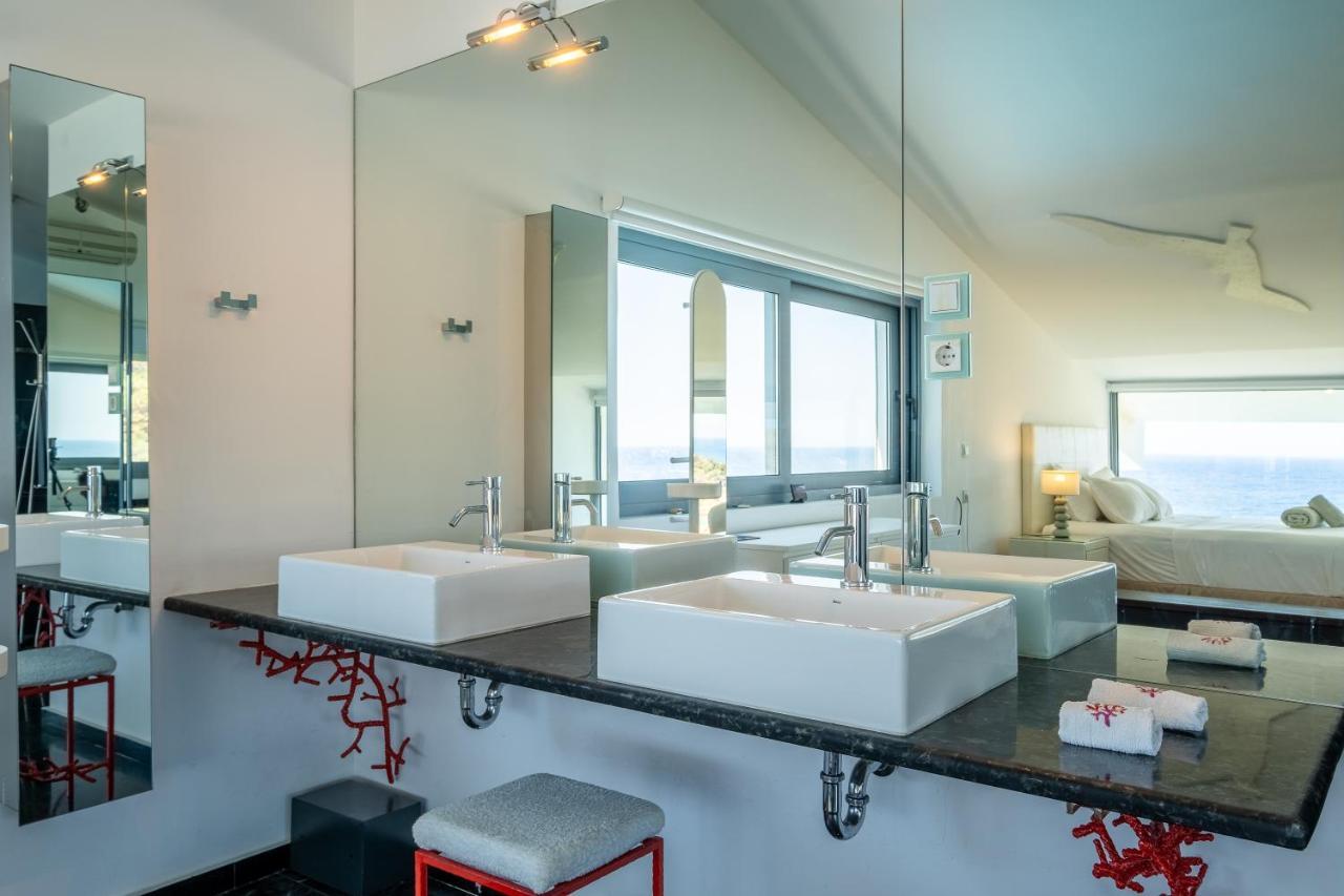 Icarus Luxury Beachfront Villa Gialiskari  Dış mekan fotoğraf