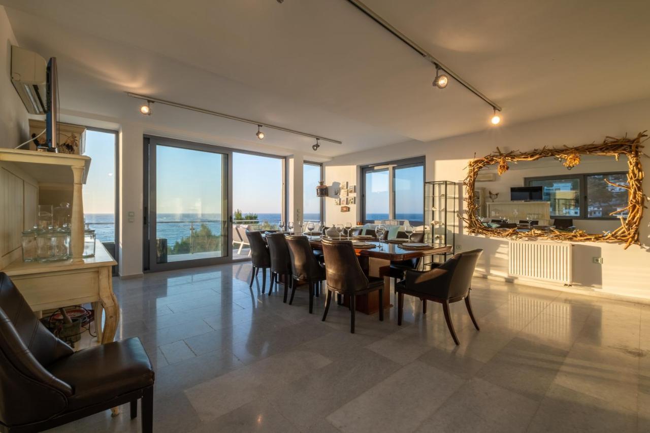 Icarus Luxury Beachfront Villa Gialiskari  Dış mekan fotoğraf