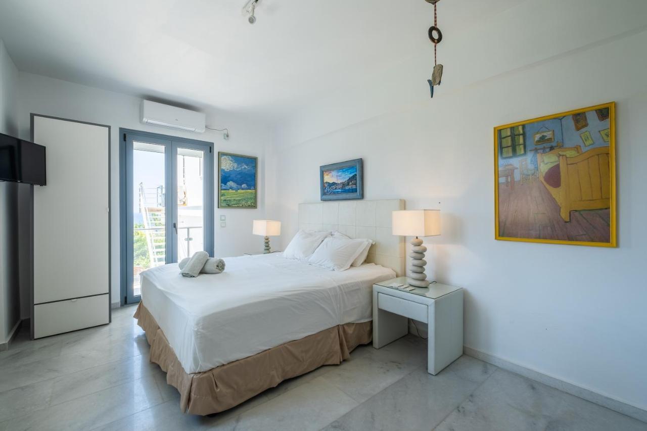 Icarus Luxury Beachfront Villa Gialiskari  Dış mekan fotoğraf