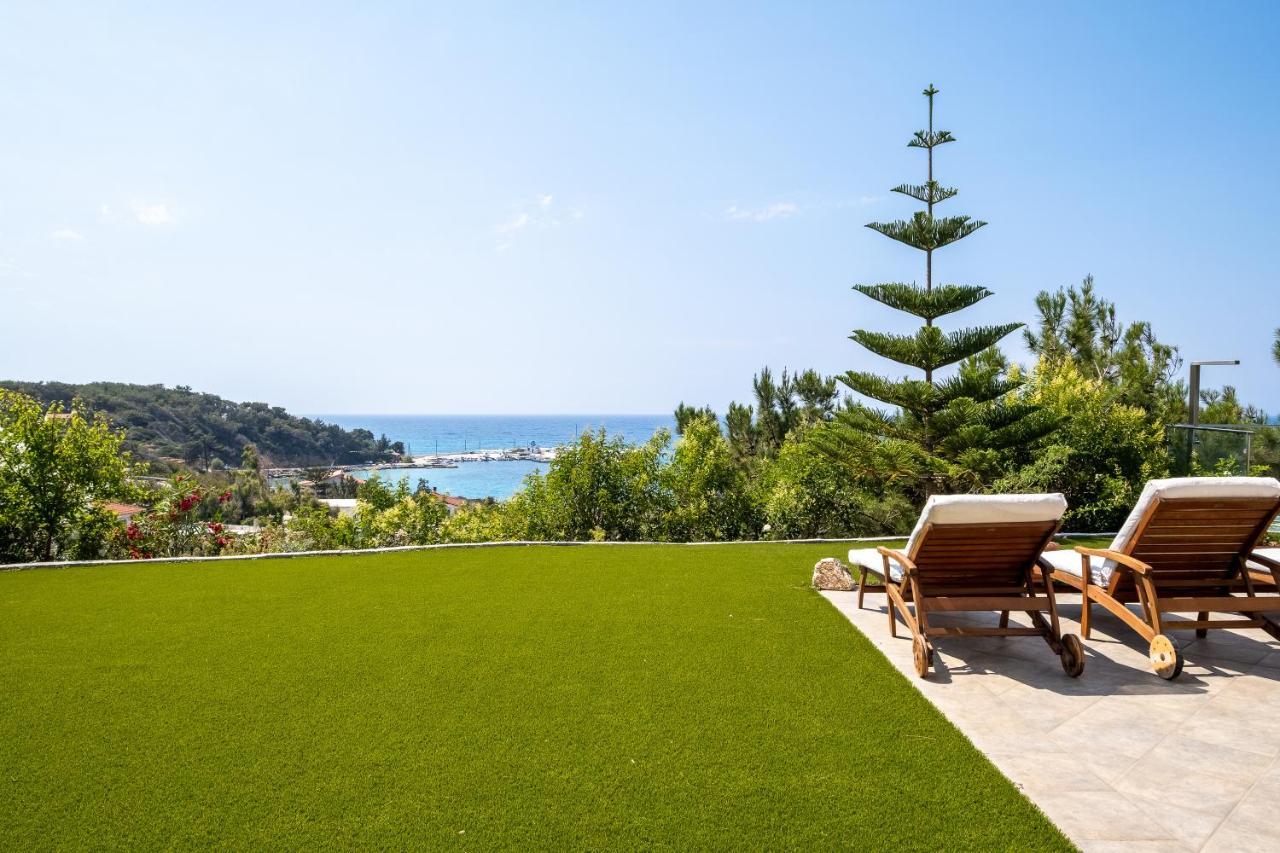 Icarus Luxury Beachfront Villa Gialiskari  Dış mekan fotoğraf