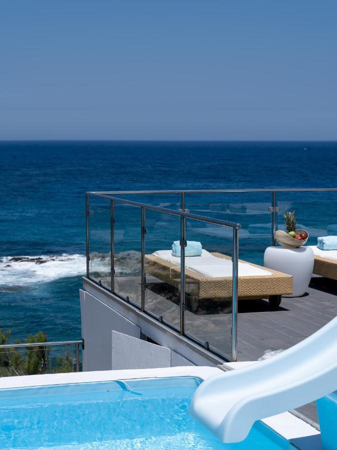 Icarus Luxury Beachfront Villa Gialiskari  Dış mekan fotoğraf