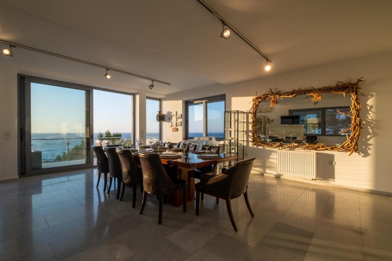 Icarus Luxury Beachfront Villa Gialiskari  Dış mekan fotoğraf